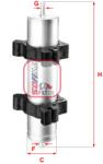 SOFIMA Filtru combustibil SOFIMA S 1824 B (S 1824 B) - fixbox