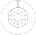 TRW Disc frana TRW DF6903S (DF6903S)