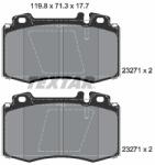 TEXTAR Set placute frana TEXTAR 2327102 (2327102) - fixbox