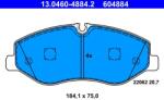 ATE Set placute frana ATE 13.0460-4884.2 (13.0460-4884.2) - fixbox
