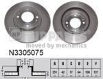 NIPPARTS Disc frana NIPPARTS N3305075 - fixbox