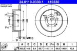 ATE Disc frana ATE 24.0110-0330.1 - fixbox