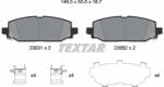 TEXTAR Set placute frana, frana disc TEXTAR 2383101 - fixbox