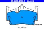 ATE Set placute frana ATE 13.0460-4816.2 (13.0460-4816.2) - fixbox