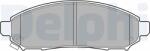 DELPHI Set placute frana DELPHI LP2011 (LP2011)