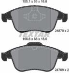 TEXTAR Set placute frana TEXTAR 2487001 (2487001) - fixbox