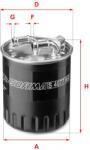 SOFIMA Filtru combustibil SOFIMA S 4077 NR (S 4077 NR) - fixbox