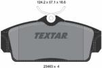 TEXTAR Set placute frana TEXTAR 2346302 (2346302)