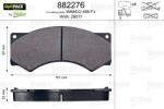 VALEO Set placute frana VALEO 882276 (882276)
