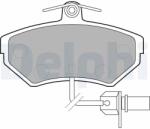 DELPHI Set placute frana DELPHI LP1631 (LP1631)