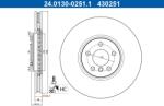 ATE Disc frana fata Mini, BMW X1 U11 ATE 24.0130-0251.1 (24.0130-0251.1)