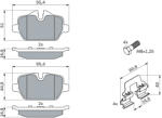 Bosch Set placute frana BOSCH 0 986 494 269 (0 986 494 269)