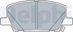 DELPHI Set placute frana, frana disc DELPHI LP3482 - fixbox