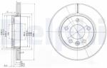 DELPHI Disc frana DELPHI BG3893 (BG3893) - fixbox