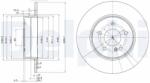 DELPHI Disc frana DELPHI BG3239C (BG3239C) - fixbox