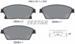 TEXTAR Set placute frana TEXTAR 2503401 (2503401) - fixbox