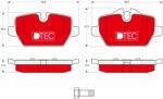 TRW Set placute frana TRW GDB1612DTE (GDB1612DTE)