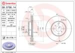 BREMBO Disc frana BREMBO 09.5736. 11 (09.5736.11)