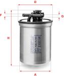 SOFIMA Filtru combustibil SOFIMA S 4003 NR (S 4003 NR) - fixbox