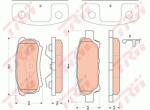 TRW Set placute frana TRW GDB4143 (GDB4143)