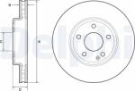 DELPHI Disc frana DELPHI BG4646C (BG4646C) - fixbox