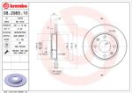 BREMBO Disc frana BREMBO 08.2985. 10 (08.2985.10)