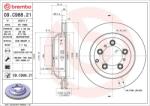 BREMBO Disc frana BREMBO 09. C988.21 (09.C988.21)