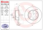 BREMBO Disc frana BREMBO 08.9759. 20 (08.9759.20) - fixbox