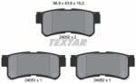 TEXTAR Set placute frana TEXTAR 2405001 (2405001) - fixbox