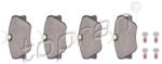 TOPRAN Set placute frana TOPRAN 400 422 (400 422)