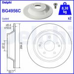 DELPHI Disc frana DELPHI BG4956C (BG4956C) - fixbox