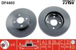 TRW Disc frana TRW DF4403 - fixbox