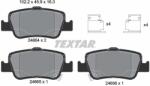 TEXTAR Set placute frana TEXTAR 2466401 (2466401) - fixbox
