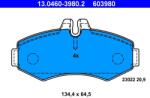 ATE Set placute frana ATE 13.0460-3980.2 (13.0460-3980.2)