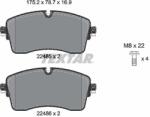 TEXTAR Set placute frana TEXTAR 2248501 (2248501)
