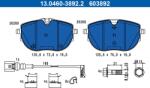 ATE Set placute frana ATE 13.0460-3892.2 (13.0460-3892.2)