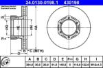 ATE Disc frana fata Mercedes Vario B670/B667, T2/Ln1 ATE 24.0130-0198.1 (24.0130-0198.1)
