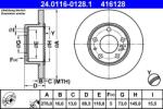 ATE Disc frana spate Iveco Daily III ATE 24.0116-0128.1 (24.0116-0128.1)