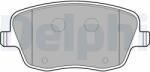 DELPHI Set placute frana DELPHI LP1728 (LP1728)