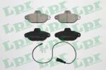 LPR Set placute frana LPR 05P462 (05P462)
