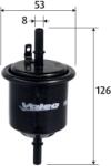 VALEO Filtru combustibil VALEO 587116 - fixbox