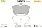VALEO Set placute frana VALEO 302475 (302475)