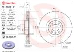 BREMBO Disc frana BREMBO 09. B929.11 (09.B929.11)