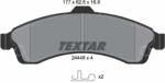 TEXTAR Set placute frana TEXTAR 2444801 (2444801) - fixbox