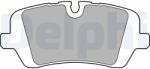 DELPHI Set placute frana DELPHI LP2508 (LP2508)