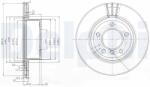 DELPHI Disc frana DELPHI BG3900C (BG3900C) - fixbox