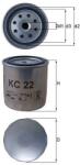 MAHLE Filtru combustibil MAHLE KC 22 (KC 22) - fixbox