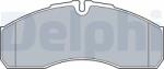 DELPHI Set placute frana DELPHI LP3541 (LP3541)