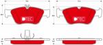 TRW Set placute frana TRW GDB1205DTE (GDB1205DTE)