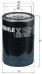 MAHLE Filtru ulei MAHLE OC 571 - fixbox